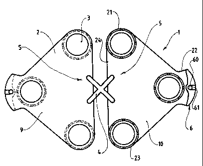 A single figure which represents the drawing illustrating the invention.